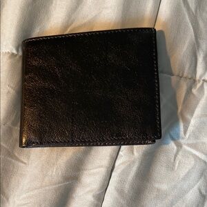 Black Vegan leather wallet
